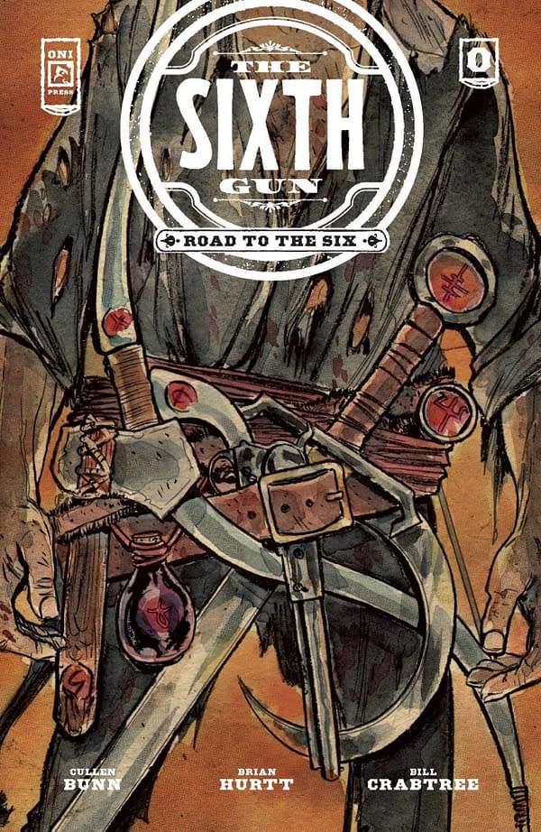 Cover image for SIXTH GUN ROAD TO THE SIX #0 CVR C 10 COPY INCV KINDT