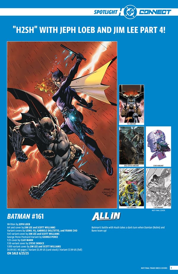 The Full DC Comics June 2025 Solicits... More Than Just Batman