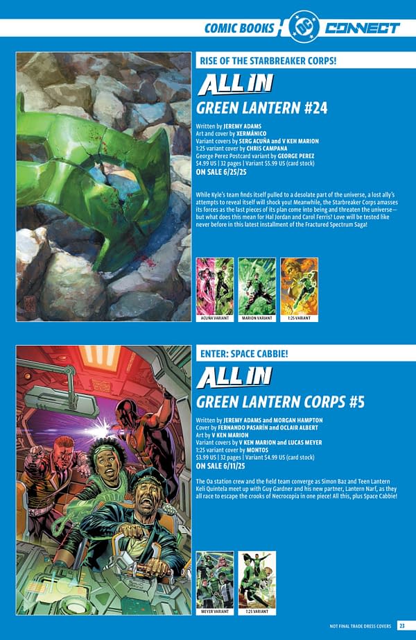 The Full DC Comics June 2025 Solicits... More Than Just Batman