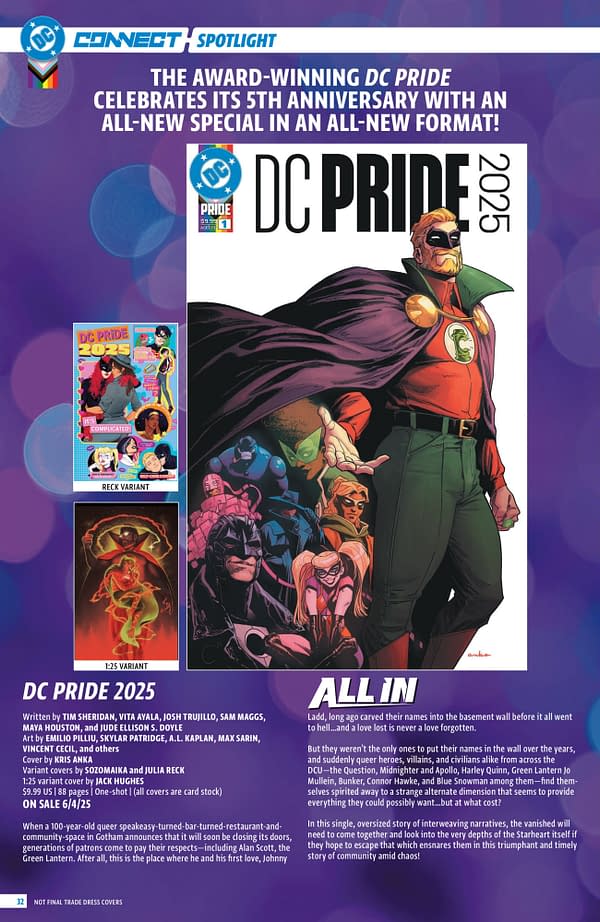 The Full DC Comics June 2025 Solicits... More Than Just Batman