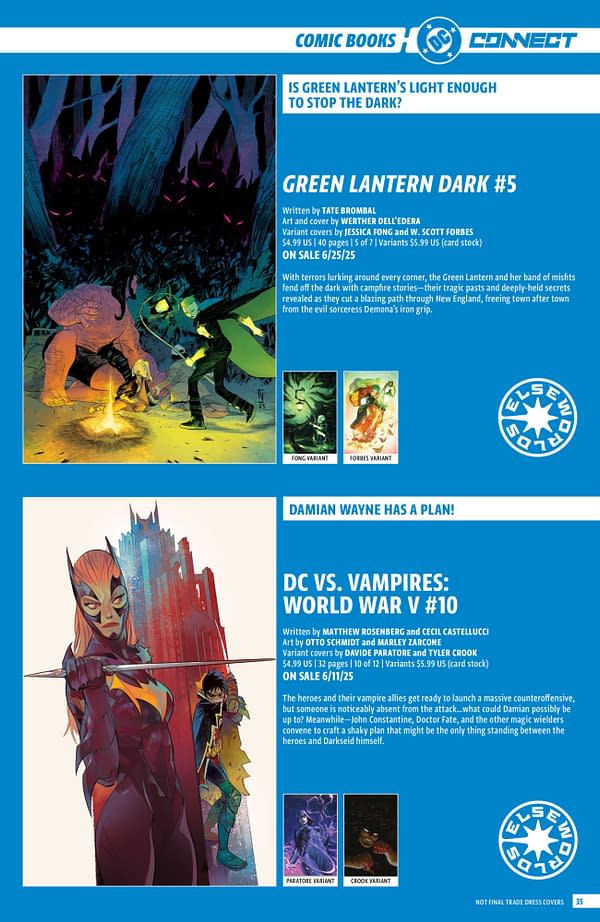 The Full DC Comics June 2025 Solicits... More Than Just Batman