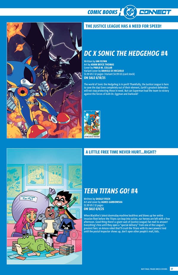 The Full DC Comics June 2025 Solicits... More Than Just Batman