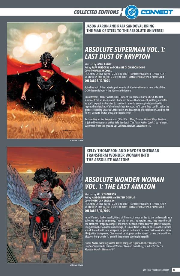 The Full DC Comics June 2025 Solicits... More Than Just Batman