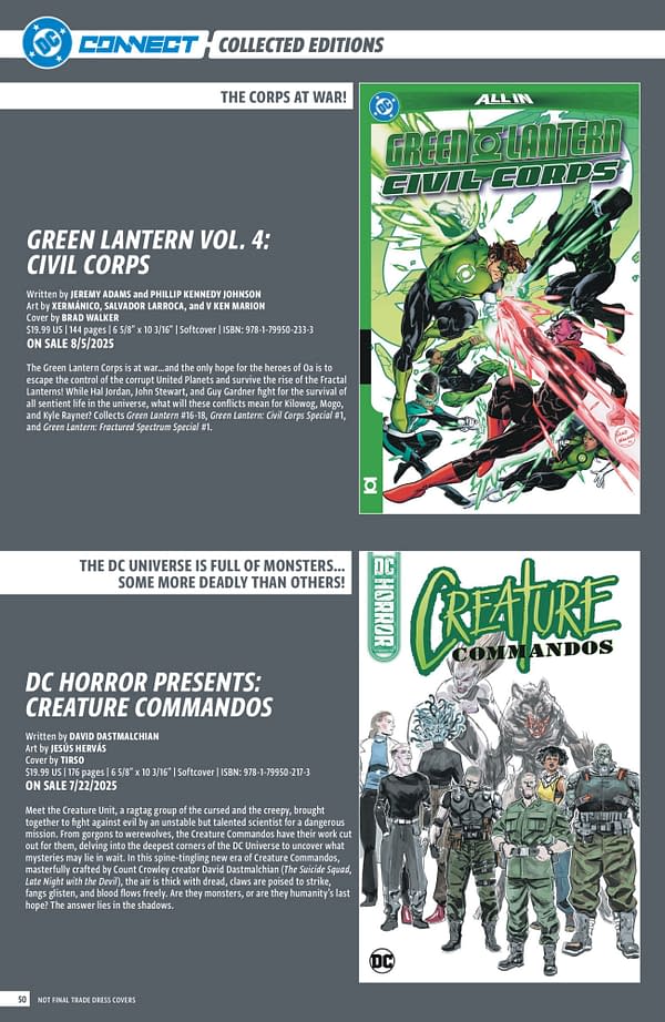 The Full DC Comics June 2025 Solicits... More Than Just Batman