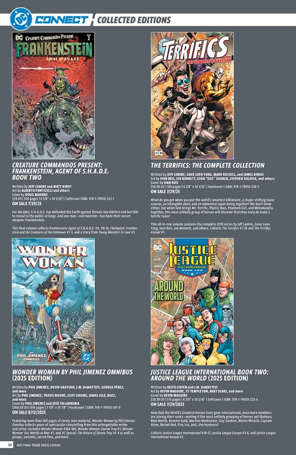 The Full DC Comics June 2025 Solicits... More Than Just Batman