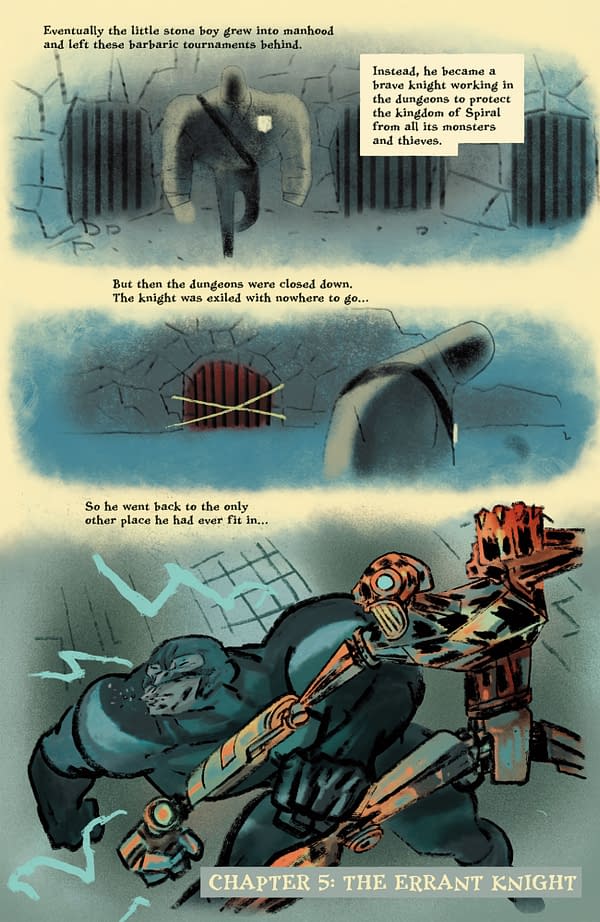 Interior preview page from BLACK HAMMER: SPIRAL CITY #5 NATE PIEKOS COVER