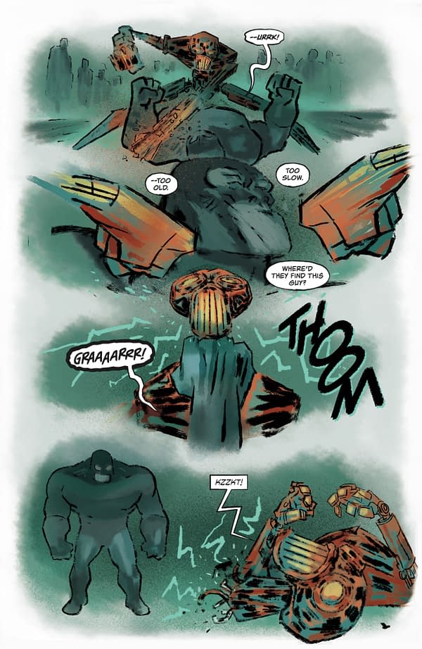 Interior preview page from BLACK HAMMER: SPIRAL CITY #5 NATE PIEKOS COVER