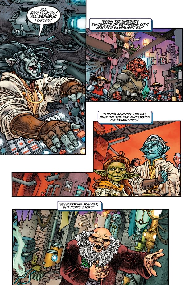 Interior preview page from STAR WARS: THE HIGH REPUBLIC ADVENTURES PHASE III #17 COMICRAFT COVER