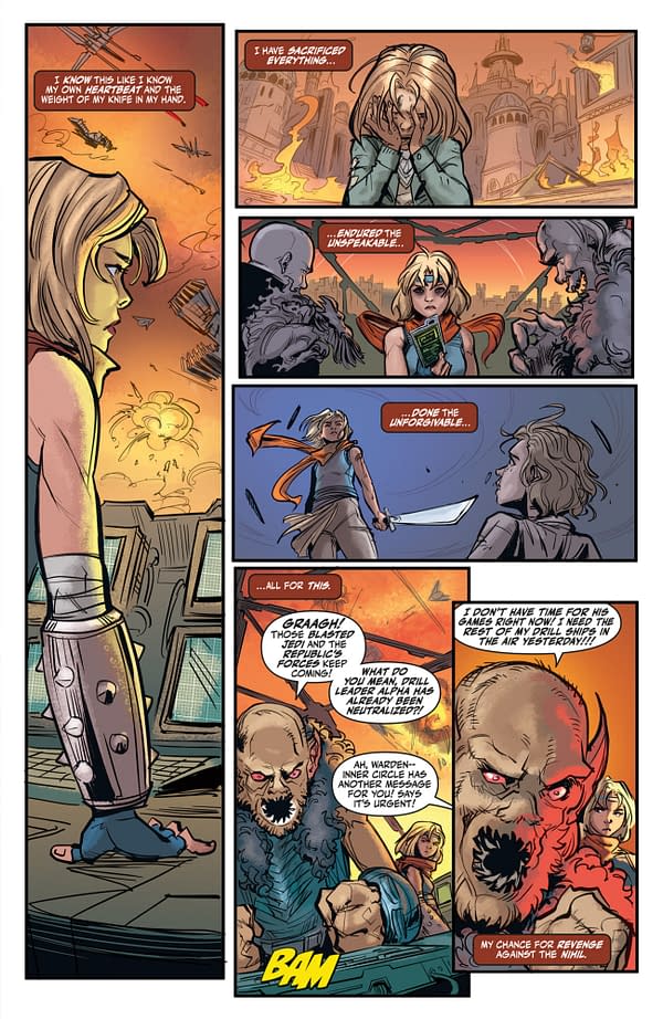 Interior preview page from STAR WARS: THE BATTLE OF ERIADU COMICRAFT COVER