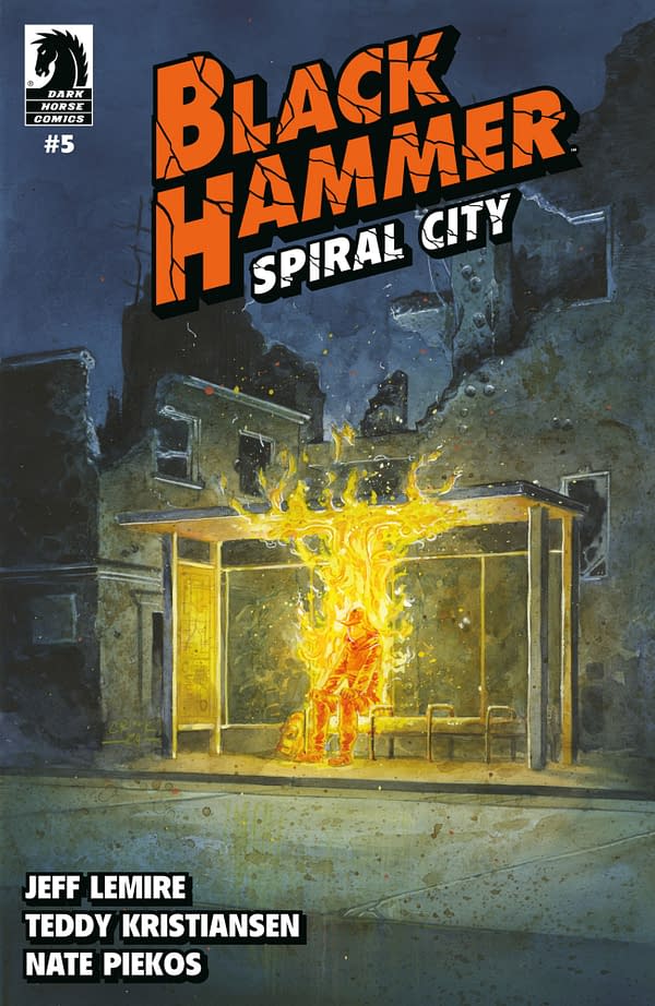 Cover image for Black Hammer: Spiral City #5 (CVR B) (Tyler Crook)