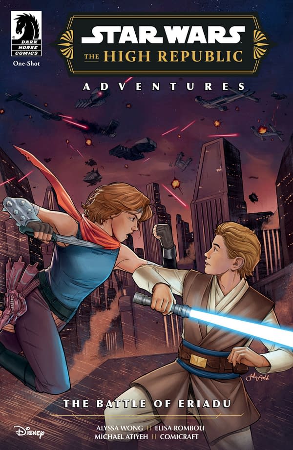 Cover image for STAR WARS: THE BATTLE OF ERIADU COMICRAFT COVER