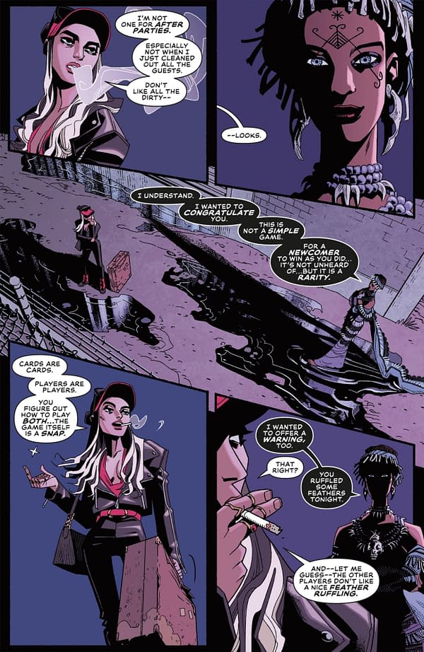 Interior preview page from ARCANA ROYALE #1 JOSH REED COVER
