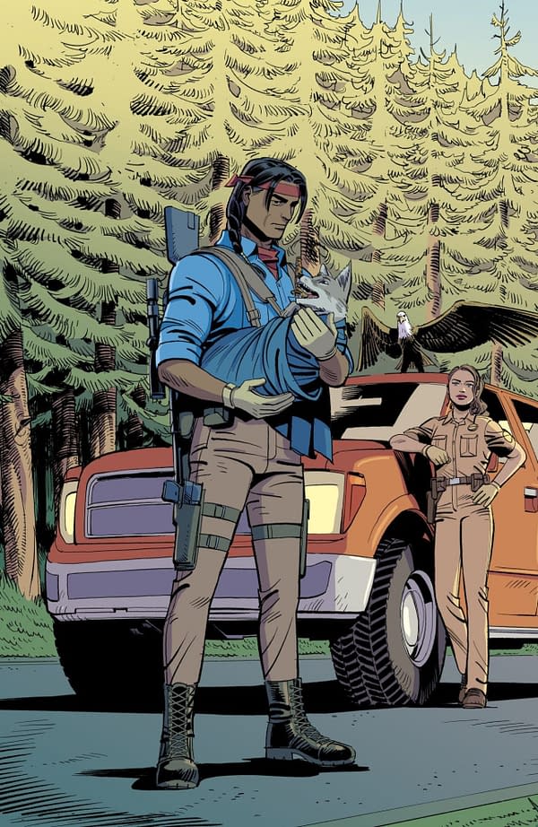 Interior preview page from GI Joe: A Real American Hero - Spirit #1
