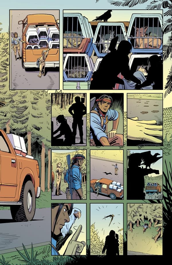 Interior preview page from GI Joe: A Real American Hero - Spirit #1