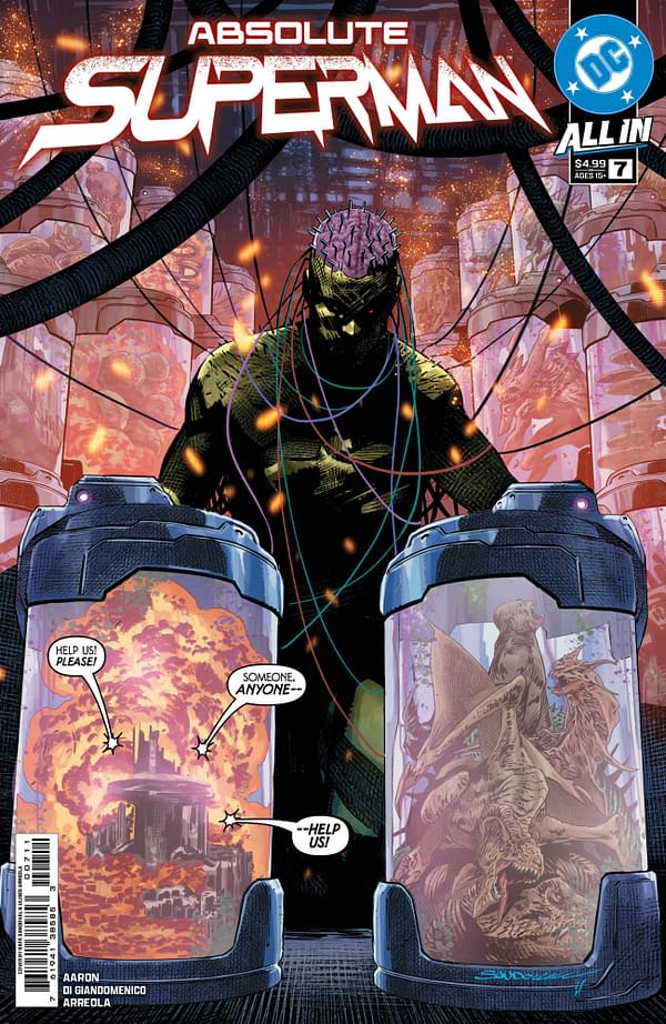 Cover image for Absolute Superman #7