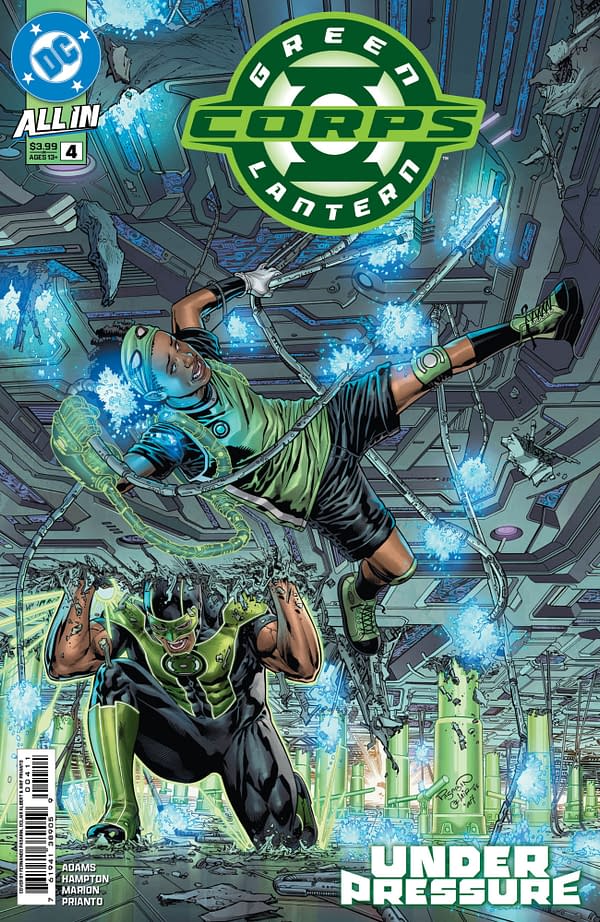 Cover image for Green Lantern Corps #4