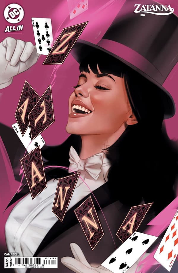Cover image for Zatanna #4