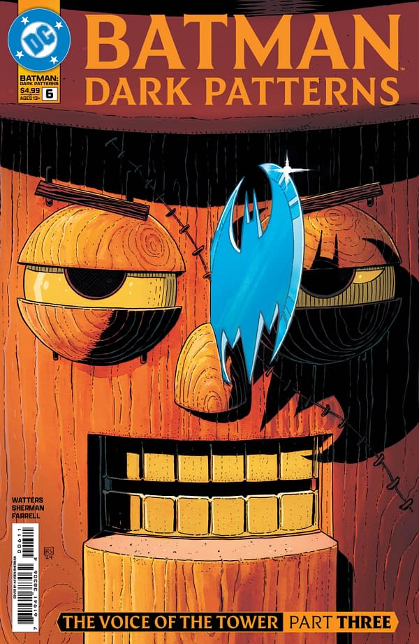 Cover image for Batman: Dark Patterns #6