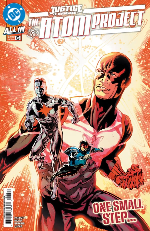 Cover image for Justice League: The Atom Project #6