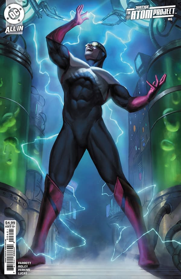 Cover image for Justice League: The Atom Project #6