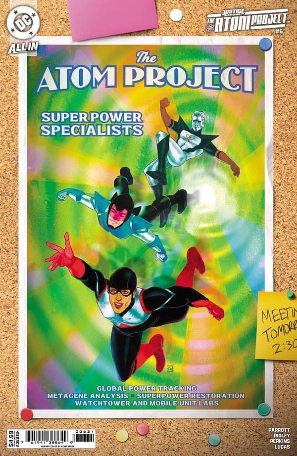 Cover image for Justice League: The Atom Project #6