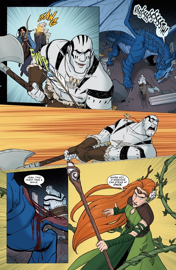 Interior preview page from CRITICAL ROLE: VOX MACHINA ORIGINS IV #6 ADRIANA MAHER COVER