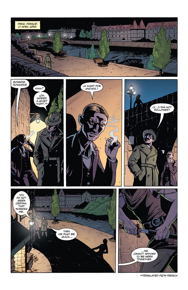 Interior preview page from LADY BALTIMORE: THE DAUGHTERS OF MEDUSA #1 MICHELLE MADSEN COVER