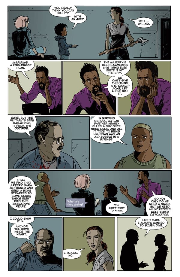 Interior preview page from BEHEMOTH #4 JAY MARTIN COVER