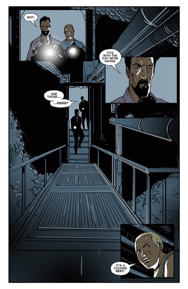 Interior preview page from BEHEMOTH #4 JAY MARTIN COVER
