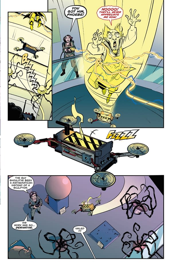 Interior preview page from GHOSTBUSTERS: DEAD MAN'S CHEST #1 JIMMY BETANCOURT COVER