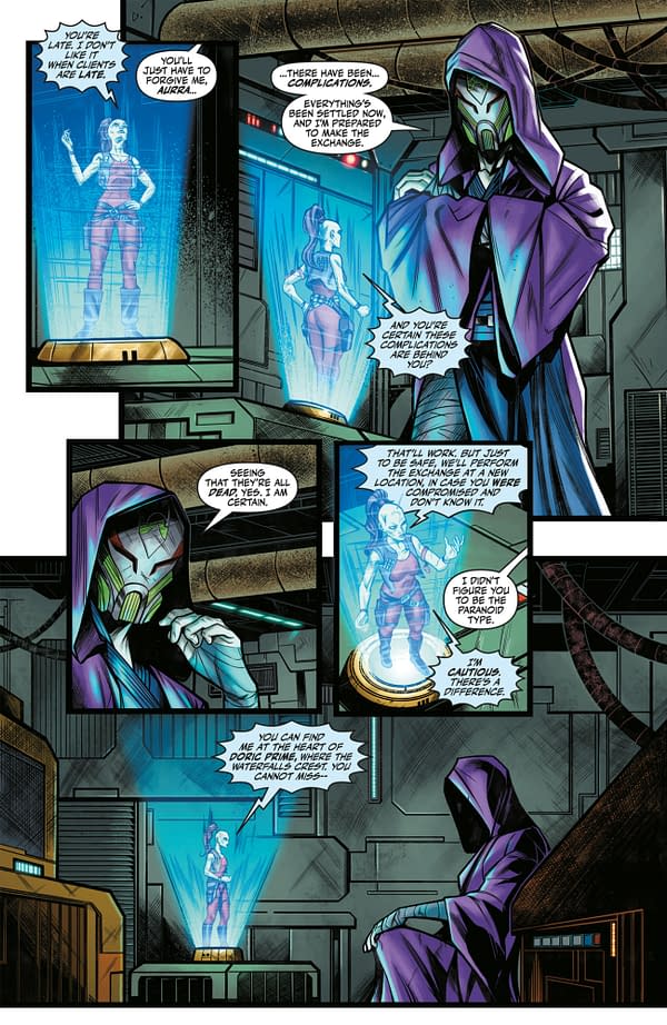 Interior preview page from STAR WARS: THE BAD BATCH - GHOST AGENTS #3 MICHAEL ATIYEH COVER