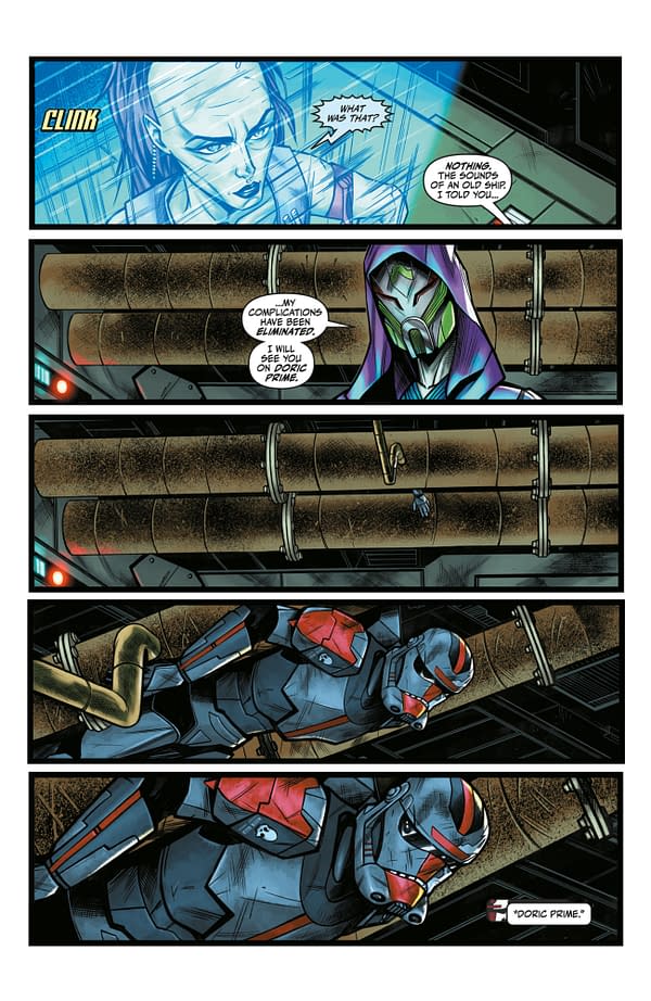 Interior preview page from STAR WARS: THE BAD BATCH - GHOST AGENTS #3 MICHAEL ATIYEH COVER