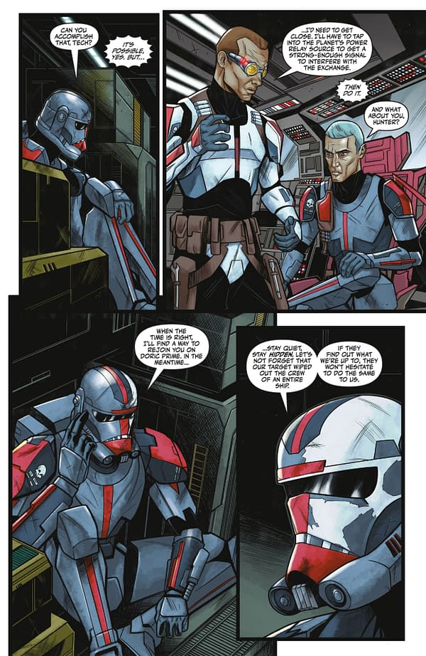 Interior preview page from STAR WARS: THE BAD BATCH - GHOST AGENTS #3 MICHAEL ATIYEH COVER