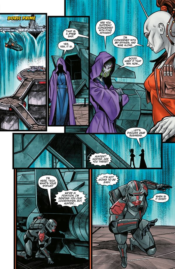 Interior preview page from STAR WARS: THE BAD BATCH - GHOST AGENTS #3 MICHAEL ATIYEH COVER