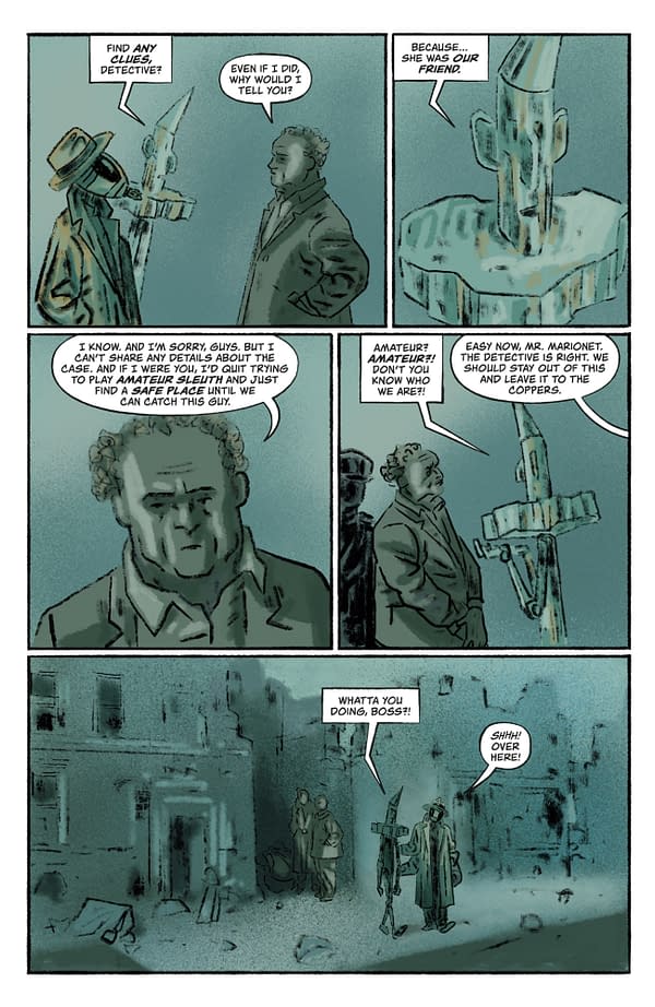 Interior preview page from BLACK HAMMER: SPIRAL CITY #6 NATE PIEKOS COVER