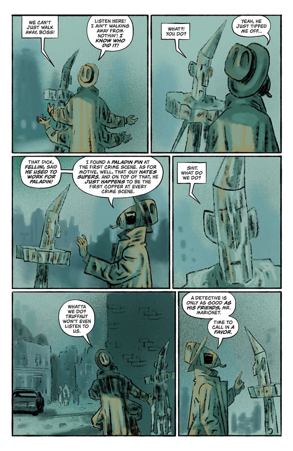 Interior preview page from BLACK HAMMER: SPIRAL CITY #6 NATE PIEKOS COVER