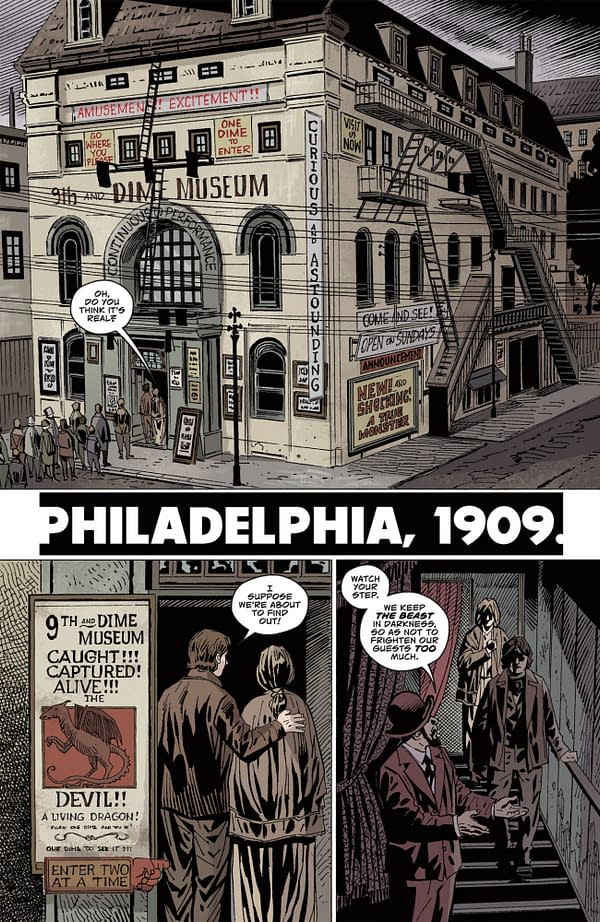 Interior preview page from LET THIS ONE BE A DEVIL #3 BRAD SIMPSON COVER