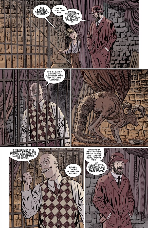 Interior preview page from LET THIS ONE BE A DEVIL #3 BRAD SIMPSON COVER