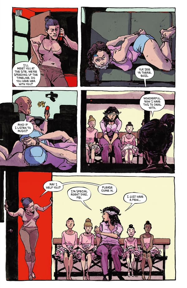 Interior preview page from BARSTOW #4 JUSTIN BIRCH COVER
