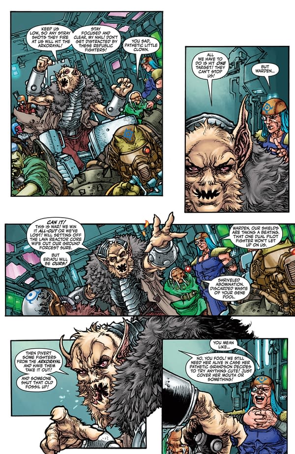 Interior preview page from STAR WARS: THE HIGH REPUBLIC ADVENTURES PHASE III #18 COMICRAFT COVER