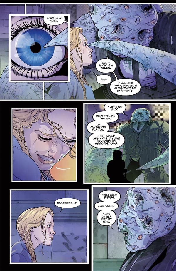 Interior preview page from JUMPSCARE #3 JOSH REED COVER