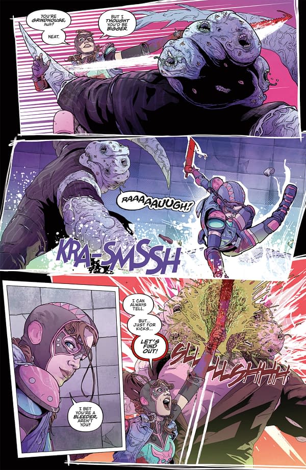Interior preview page from JUMPSCARE #3 JOSH REED COVER