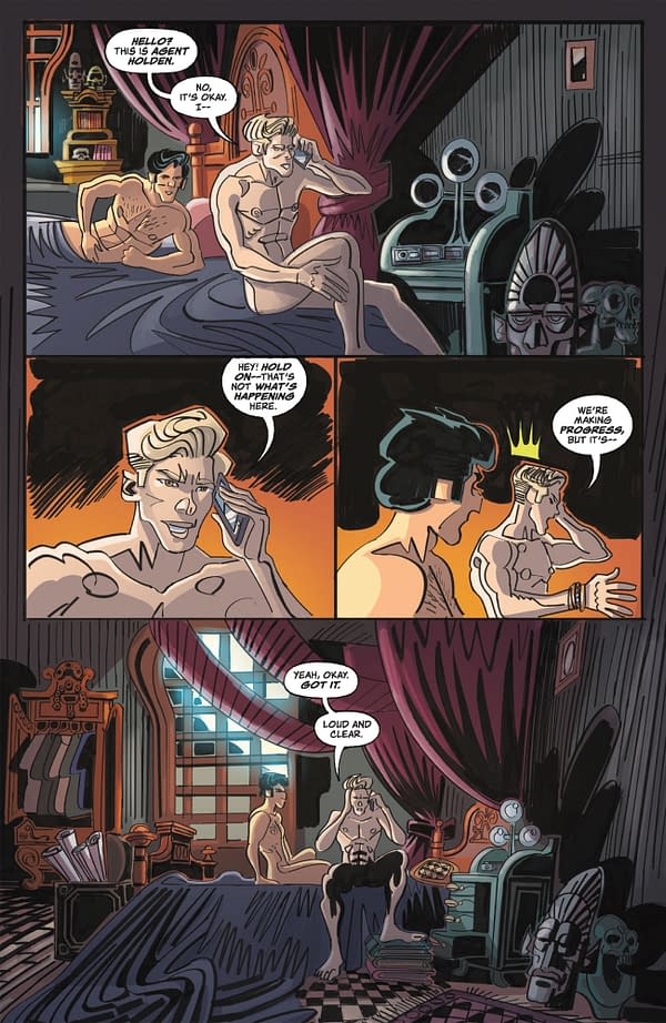 Interior preview page from RIPPERLAND #4 FRANCESCA VIVALDI COVER