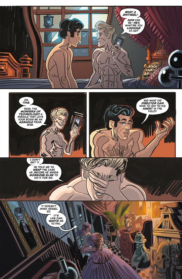 Interior preview page from RIPPERLAND #4 FRANCESCA VIVALDI COVER