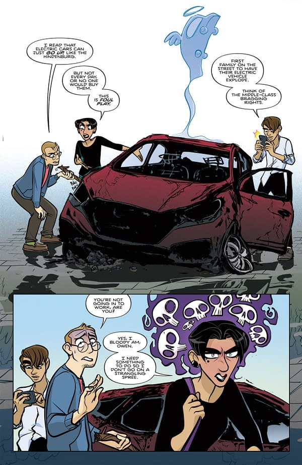 Interior preview page from THE GREAT BRITISH BUMP-OFF: KILL OR BE QUILT #2 JIM CAMPBELL COVER
