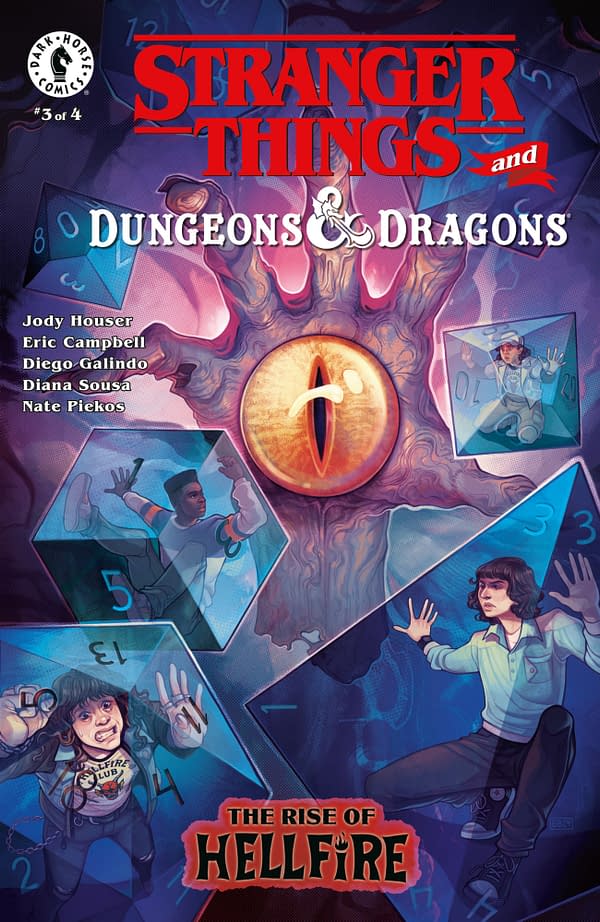 Cover image for Stranger Things and Dungeons & Dragons: The Rise of Hellfire #3 (CVR B) (Elizabeth Beals)