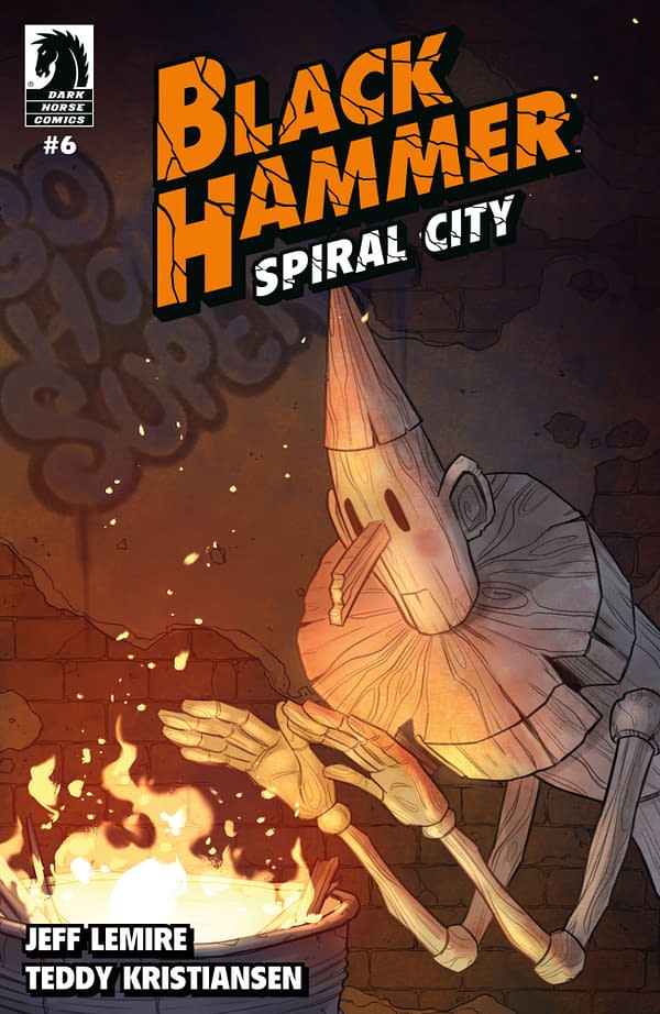 Cover image for Black Hammer: Spiral City #6 (CVR B) (Caitlin Yarsky)