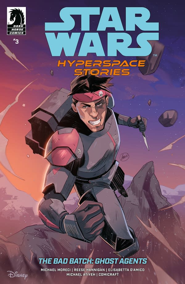 Cover image for Star Wars: Hyperspace Stories-The Bad Batch--Ghost Agents #3 (CVR B) (French Carlomagno)
