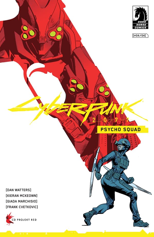 Cover image for CYBERPUNK 2077: PSYCHO SQUAD #4 FRANK CVETKOVIC COVER