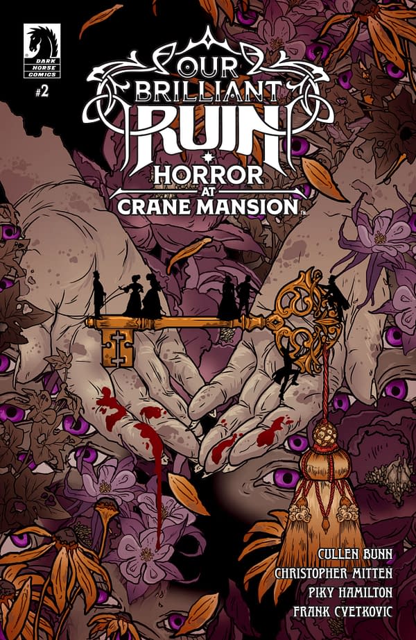 Cover image for OUR BRILLIANT RUIN: HORROR AT CRANE MANSION #2 FRANK CVETKOVIC COVER
